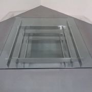 Sculptural Chrome Coffee Table by David Hicks, Italy, 1960s