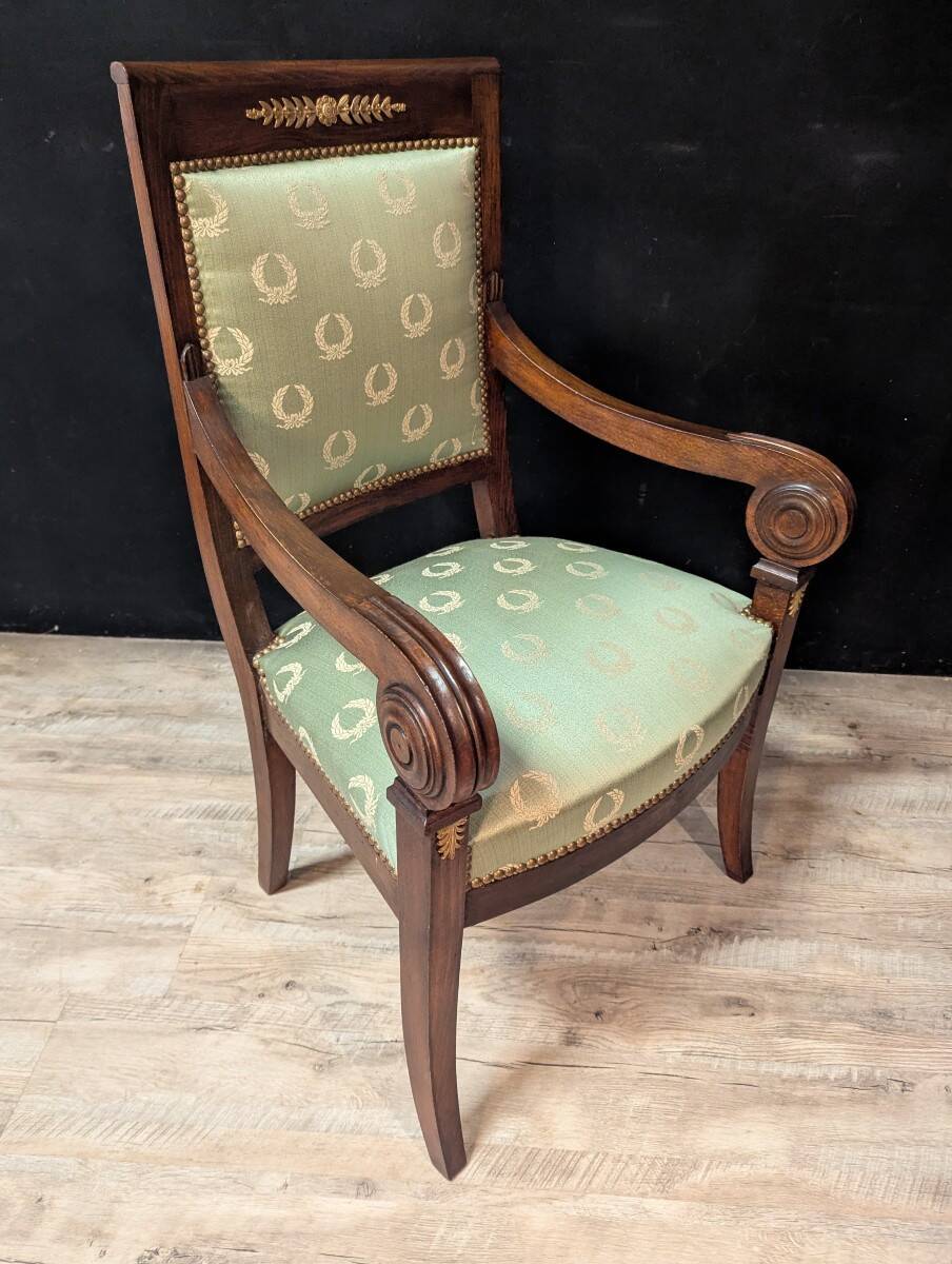 Pair of Empire armchairs