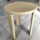 Plastic tripod stool