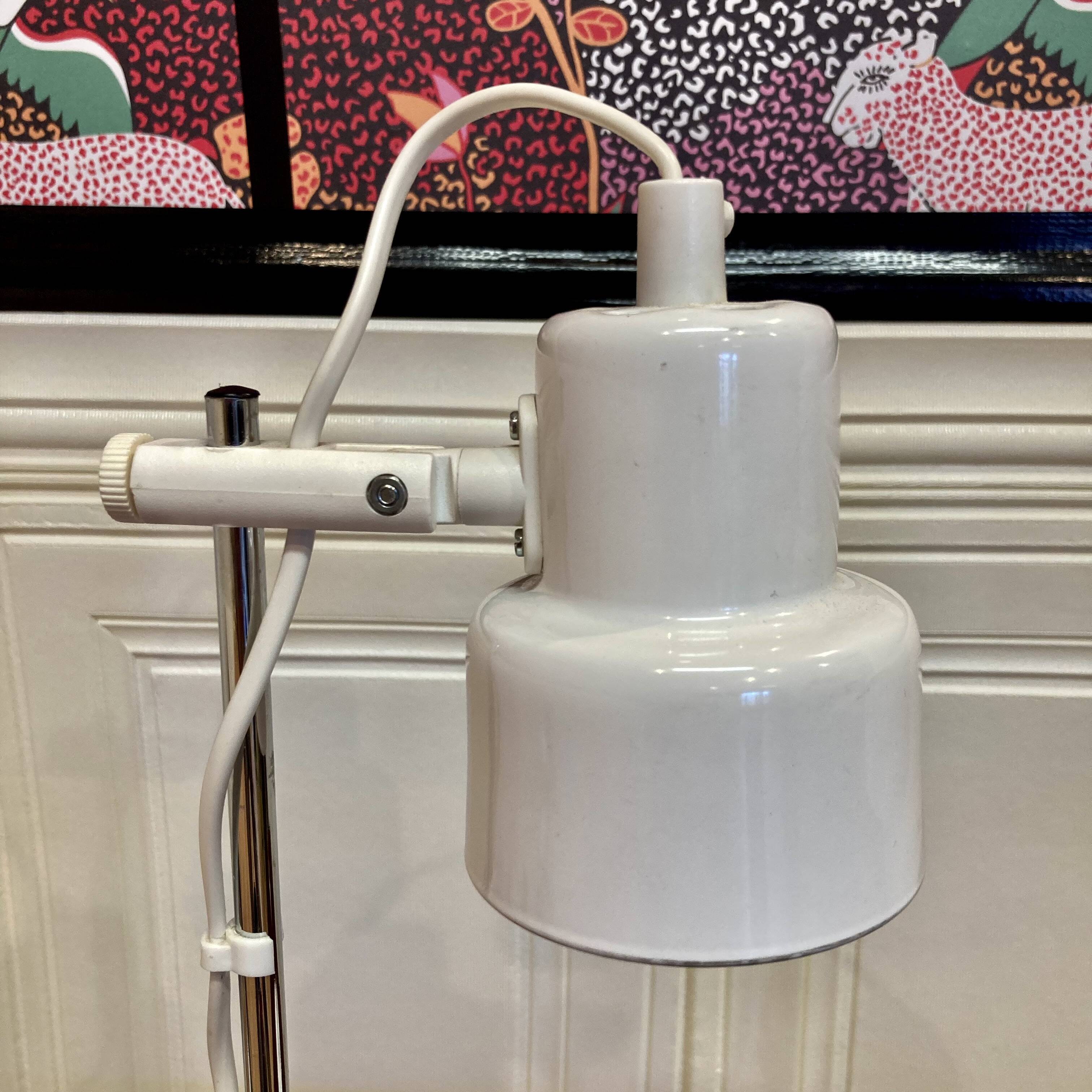 Pair of modular metal lamps Scandinavian design.