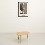 Oak coffee table (82x56cm)