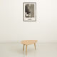 Oak coffee table (82x56cm)