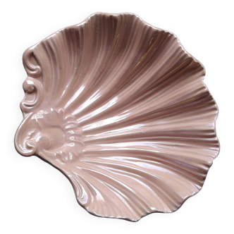 Pearly Pink Shell Shaped Dish