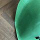 Ray and Charles Eames Fibreglass Arm Shell Dowel Chair Green