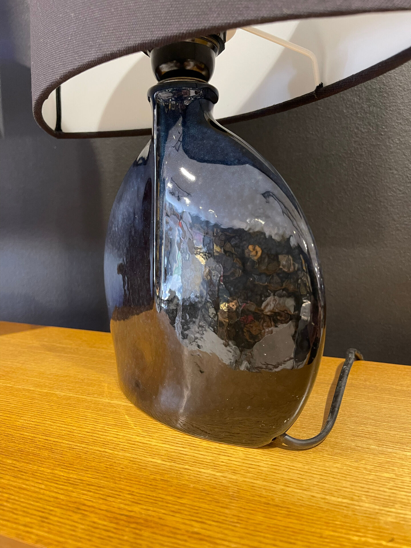 Lampe céramique 1970