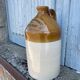 Old English stoneware jar or jug with a glazed finish.