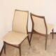 A pair of chairs by Wilhelm Benze GmbH, 1960s.