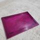 Plateau Kartell Dune rose par Mario Bellini