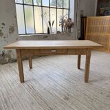 Ancienne table de ferme en chêne