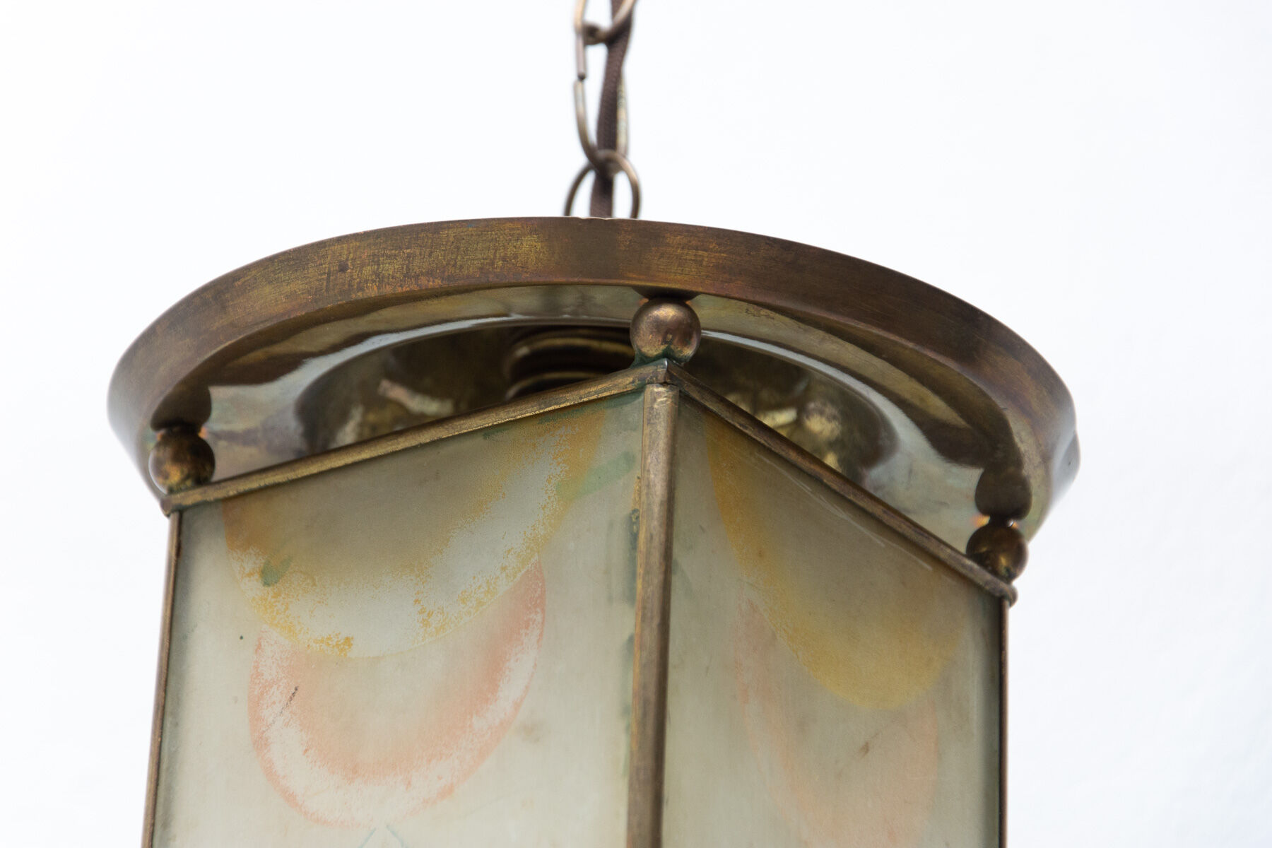 Art nouveau lantern, circa 1915, austria hungary