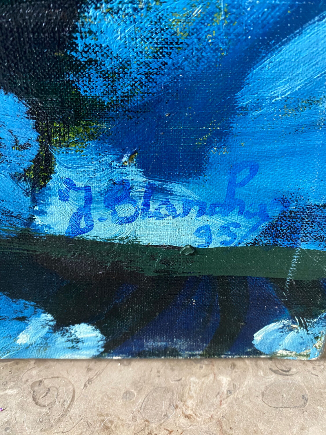 Abstract painting contemporary school