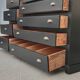Renovated workshop furniture