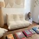 Driver Togo Ligne Roset by Michel Ducaroy curly wool