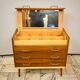 Commode vintage / Coiffeuse, années 1960 Tchécoslovaquie