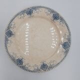 12 assiettes Terre de Fer U&C Sarreguemines