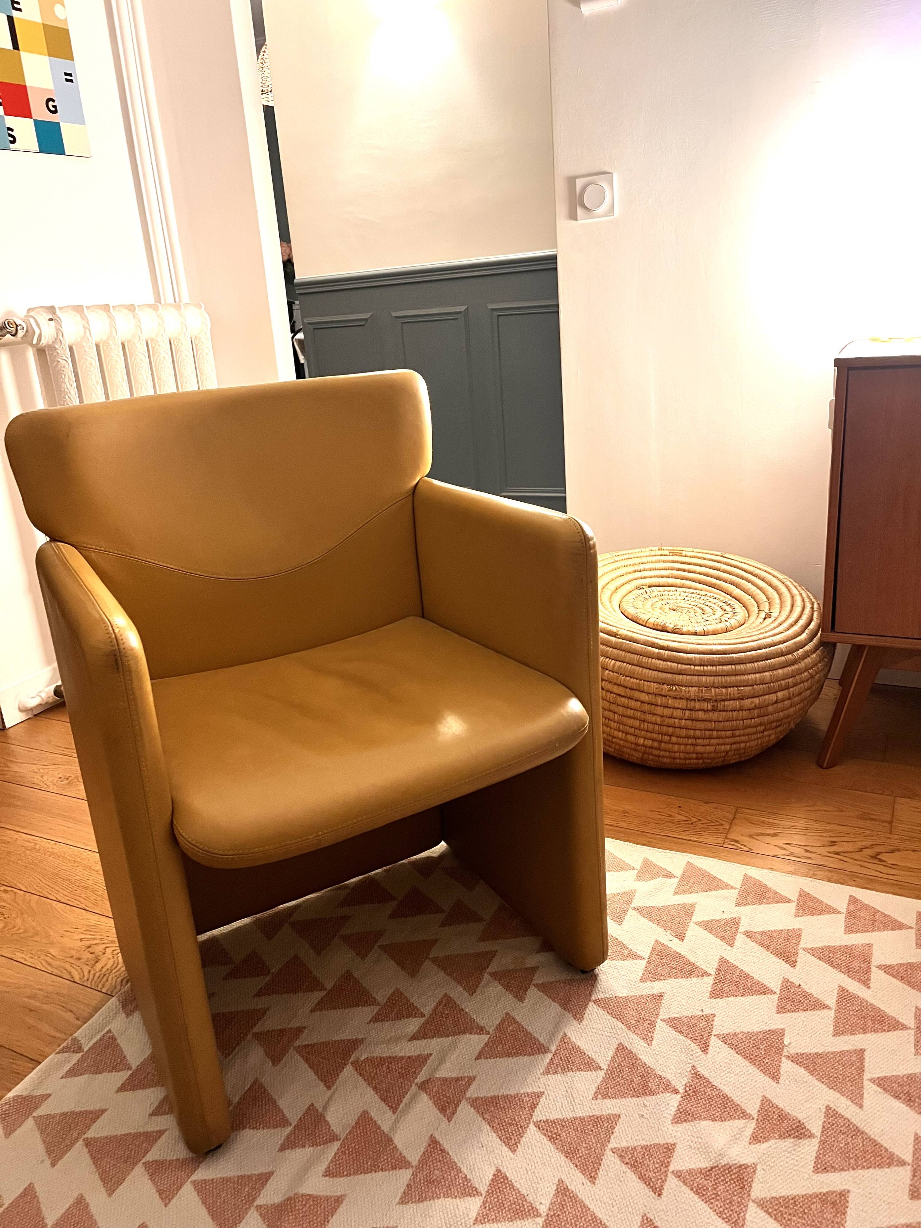 Lot of 2 Tecno Spa S148 Armchairs by Eugenio Gerli