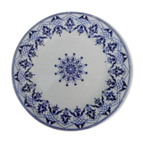 Old man's faïence plate