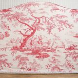 Tête de lit toile de Jouy