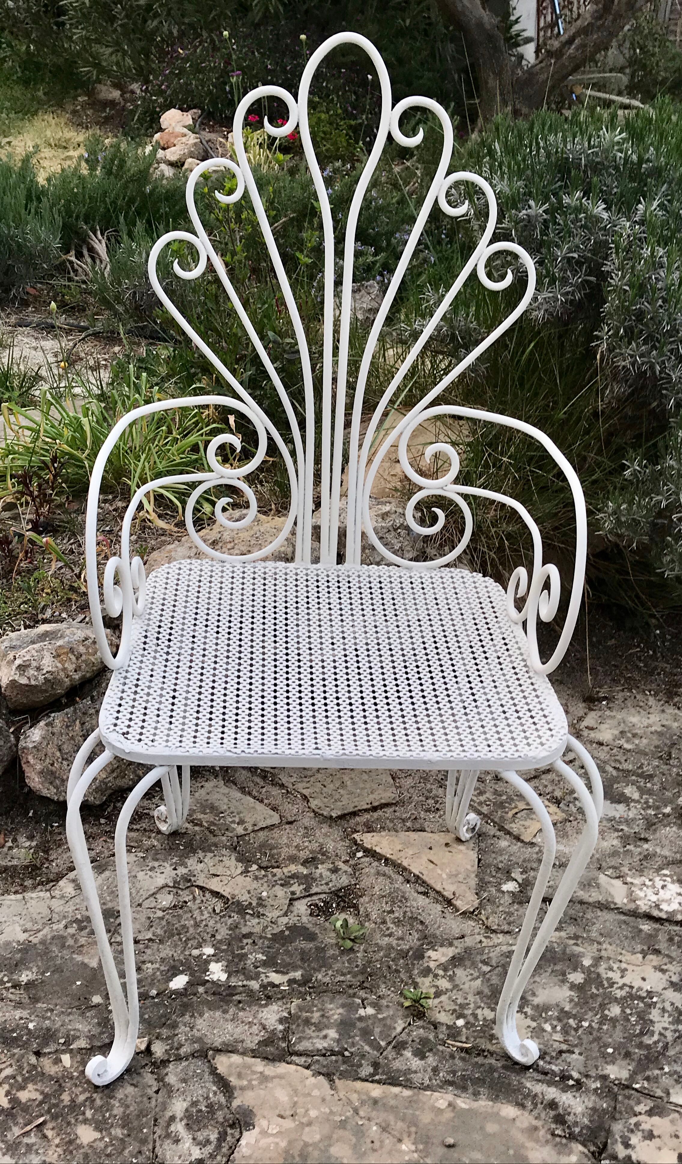 Garden armchairs