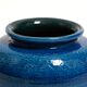 Magnifique vase en céramique Rimini Blu des années 1960 par Aldo Londi pour Bitossi Italie.