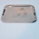 70s silver metal tray