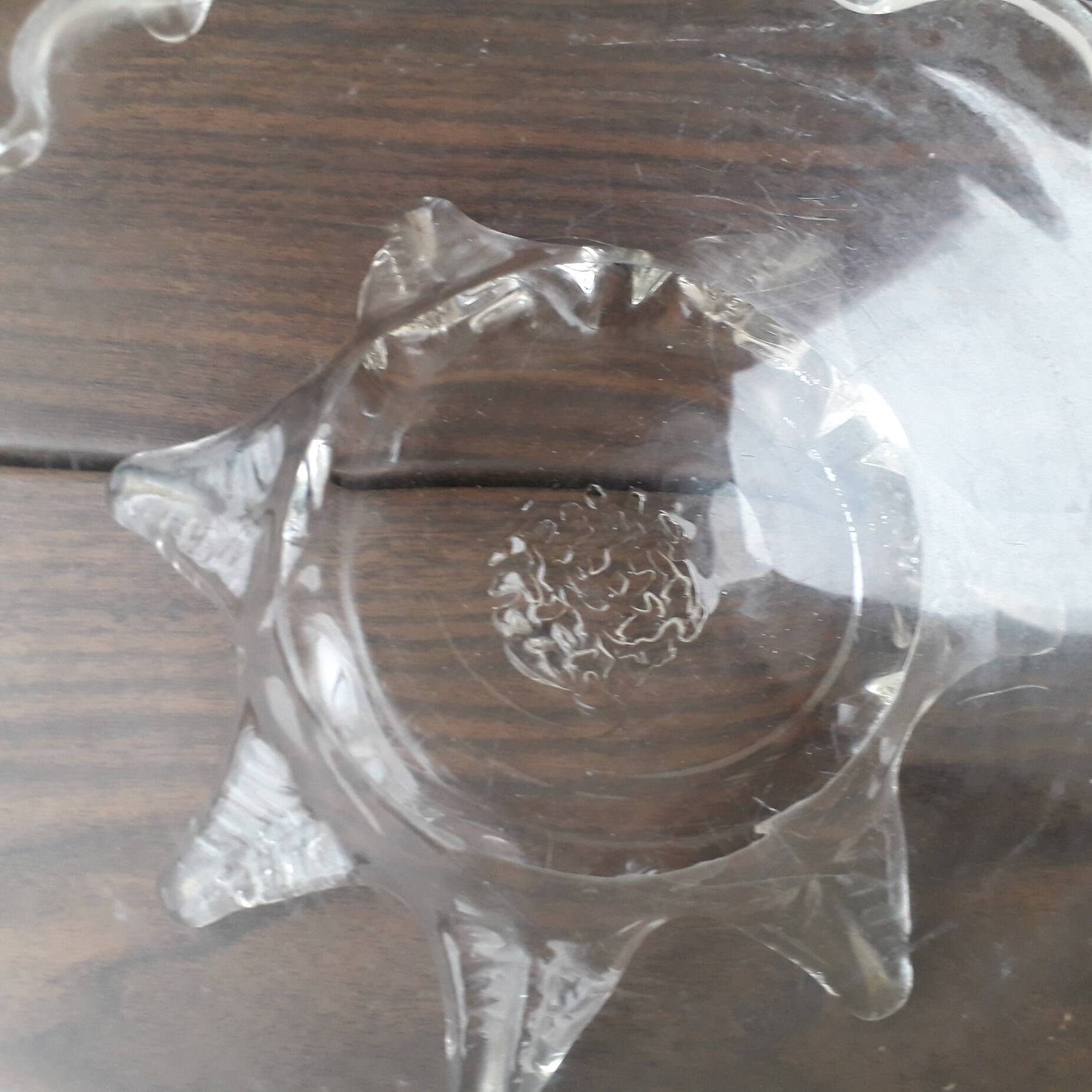 Coupe à fruits en verre