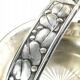 Art Deco fruit basket, silver-plated brass, glass, Kaiser, Germany, 1930s