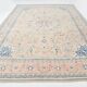 Tapis Vintage Off-White et Rose Poudré, Style Classique, 292x399 Cm