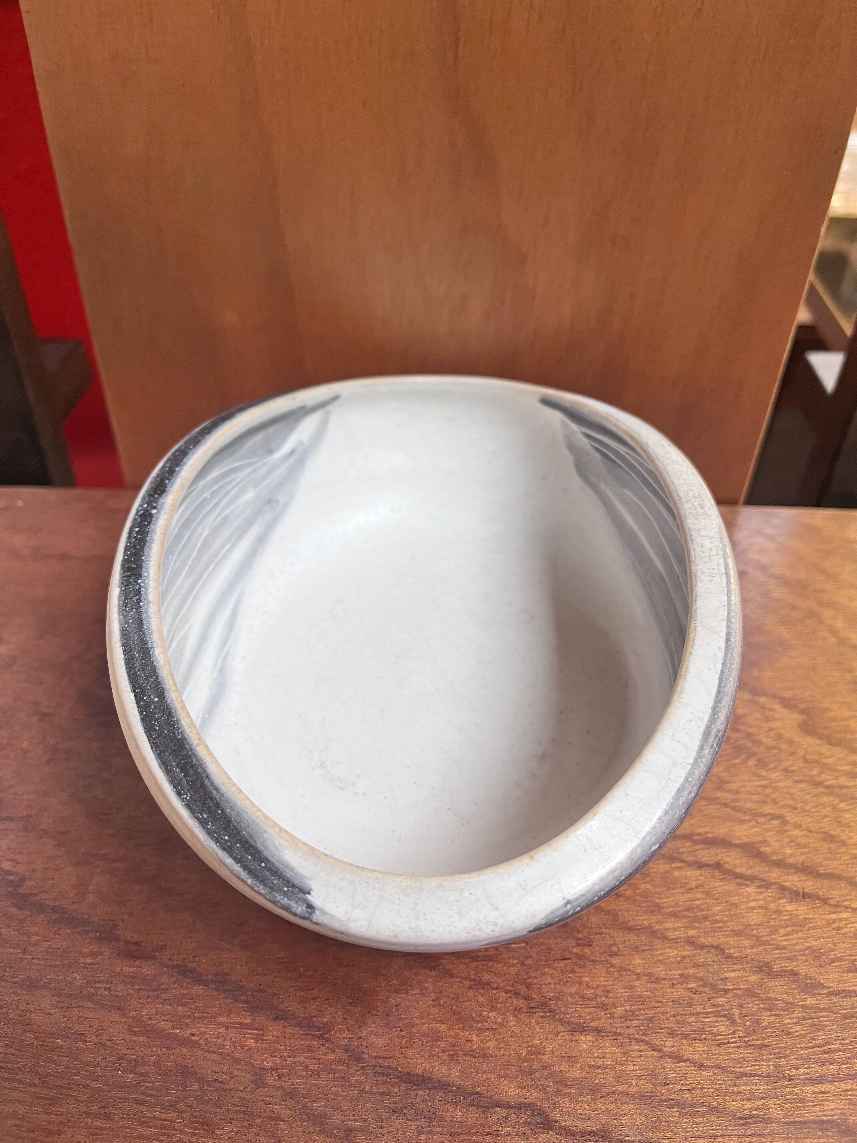 Vintage ceramic bowl, 1950s.