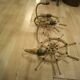 Paire d'appliques corde