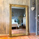 Miroir ancien doré époque début XIXème