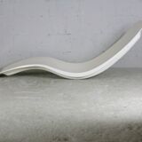 Fiberglass chaise longue , Charles Zublena, circa 1965