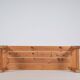 Swedish pine bench by Nils Troed for Glas Mäster, 1960s