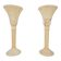 Lampes de table en albâtre vintage en marbre, années 1970, ensemble de 2