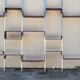 Vintage modular library shelf 6 legs and 14 shelves