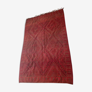 Vintage moroccan carpet 203x304 cm