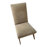 Vintage 1960s armchair with compass legs.