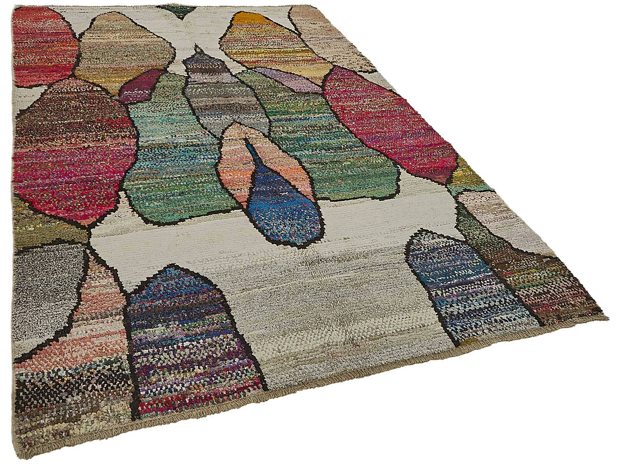 Handwoven Turkish Recycled Boho Rug 165 cm x 255 cm