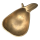 Vintage brass ashtray in the shape of a fruit, pear