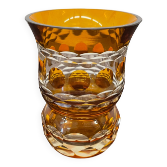Small cut bohemian crystal vase ref 360.012