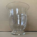 Old polka dot flared vase