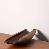 Organically Carved Serving Tray in Teak, 1950s Denmark