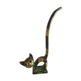 Bronze cat decoration