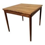 Danish extendable dining table in Rio rosewood 1960