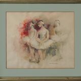 Montserrat Barta (1906-1988) - Three Ballerinas