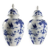 Antique vases Heinrich Selb Bavaria in porcelain, Germany, 20th Century