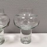 Two crystal glass vases from Polish Krosno glass