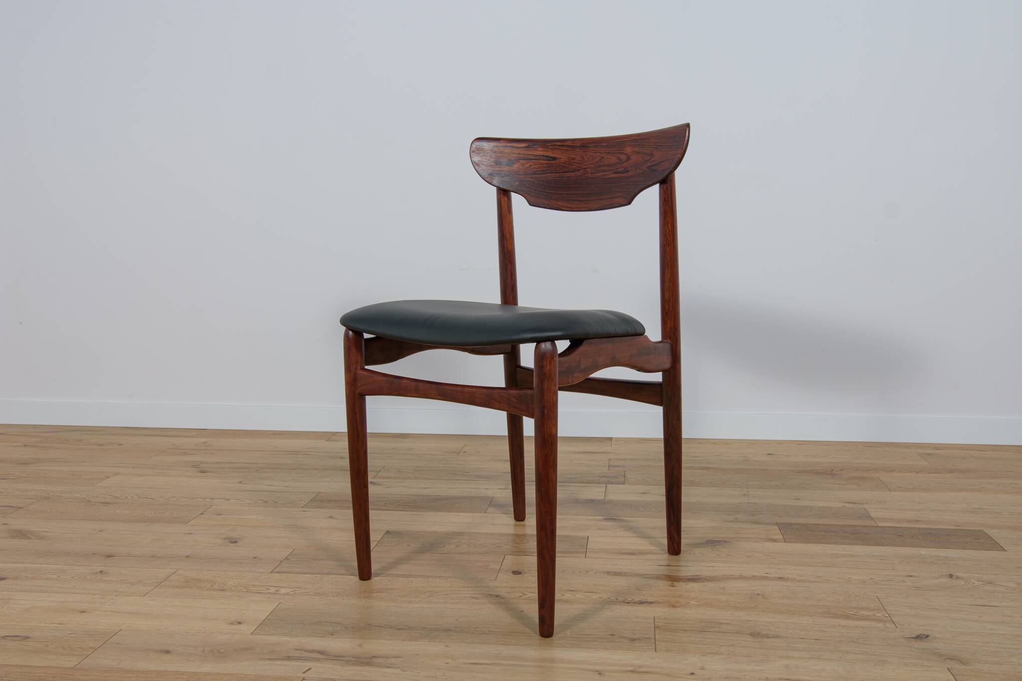 Chaises mid-century en palissandre, danemark, set de 4