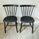 Pair of Scandinavian chairs J46 design Poul M. Volther, 1956