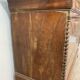 Commode anglaise vers 1920 plaquée acajou et plateau marbre